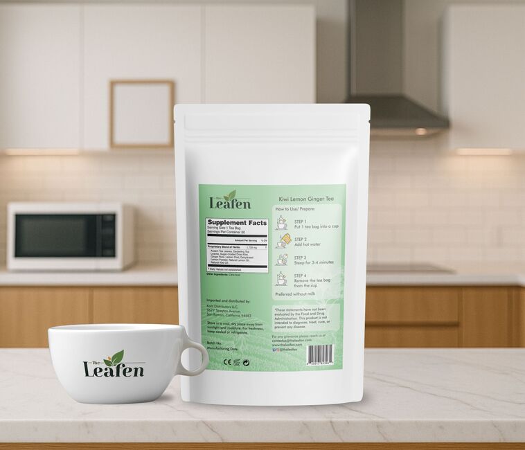 Kiwi Lemon Ginger Tea